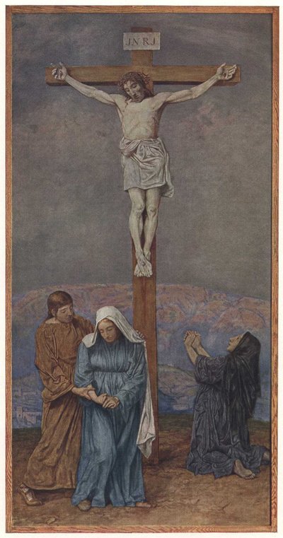 Crucifixion by Hans Thoma